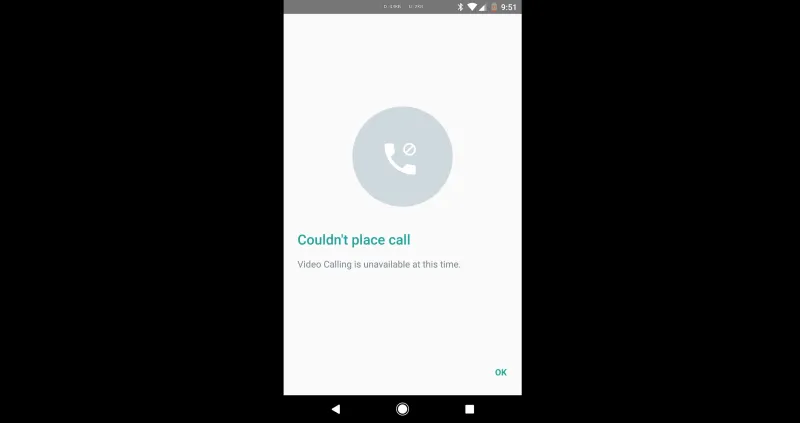 مكالمات الفيديو على الواتس اب بدأت 