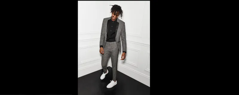 قميص بلا ياقة افتح الخزانة لاستقباله