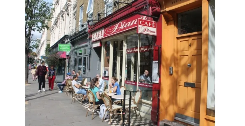 مقهى الأميرة ديانا مكان يفيض بالذكريات