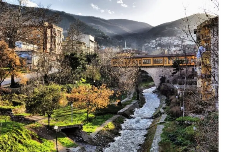 بورصة أعجوبة الشتاء التركية للسائحين