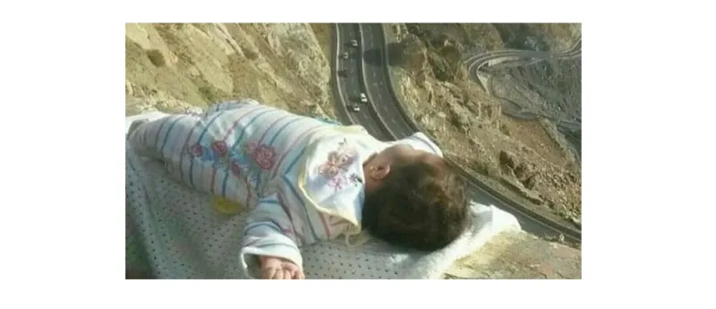 لماذا تُرك رضيع على حافة جبل شاهق