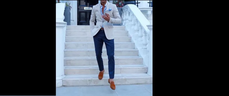 البلايزر الرمادي استثمار آمن وعملي