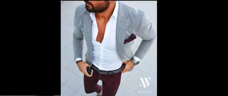 البلايزر الرمادي استثمار آمن وعملي