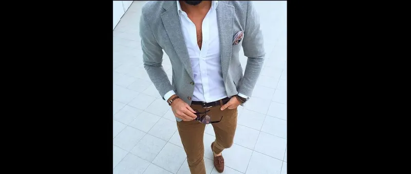 البلايزر الرمادي استثمار آمن وعملي