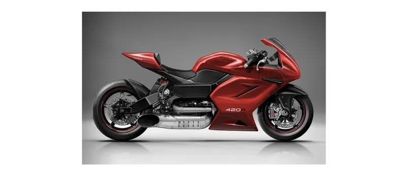 بالصور عرض أسرع دراجة نارية في العالم في أبوظبي