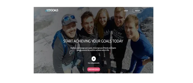 AddGoals شبكة اجتماعية تحفزك على تحقيق أهدافك