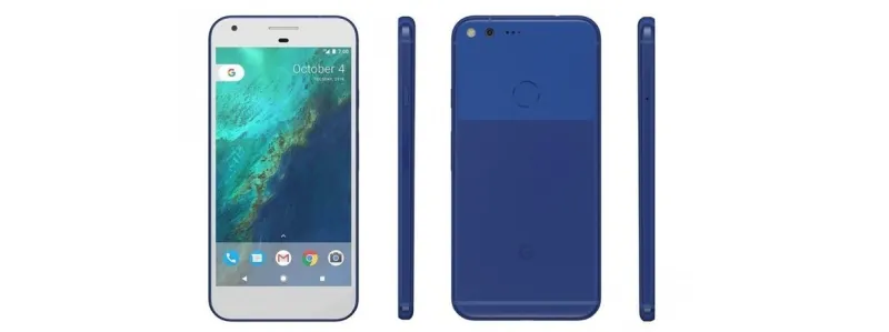 جوجل بيكسل عودة  الهاتف الأزرق الحقيقي  