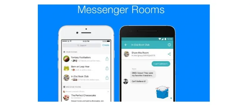 فيسبوك تختبر ميزة غرف الدردشة للماسنجر 