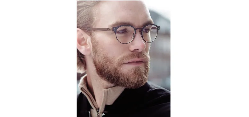 اخر صيحات النظارات الطبية الاطار المعدني 