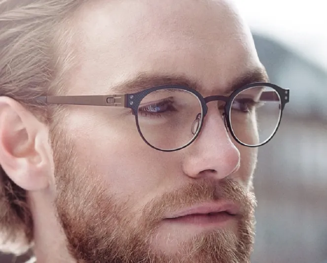 اخر صيحات النظارات الطبية الاطار المعدني 