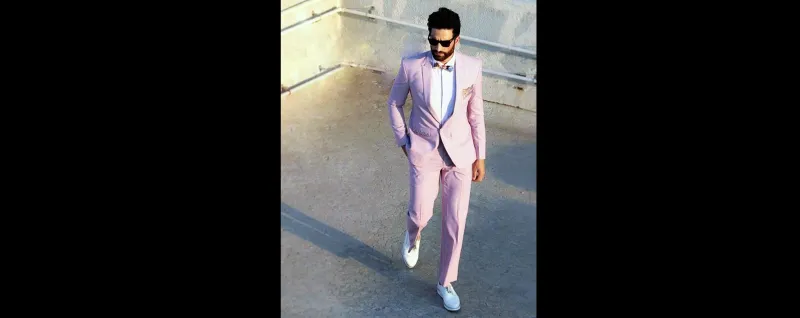 اللون الزهري ليس حكرا على السيدات فاسترجعه الان