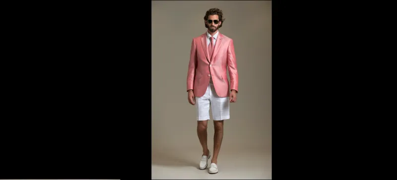 اللون الزهري ليس حكرا على السيدات فاسترجعه الان