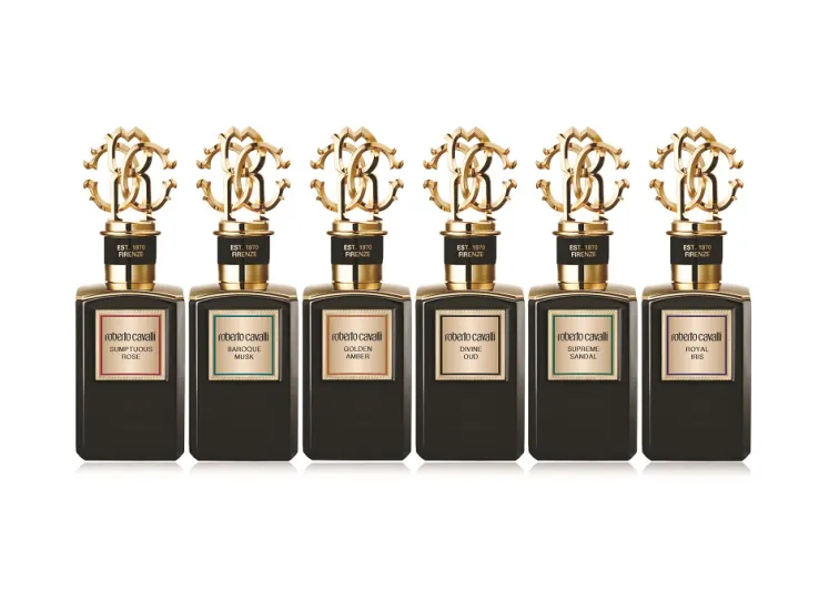 روبرتو كفالي الذهبي عطر وتحفة فنية