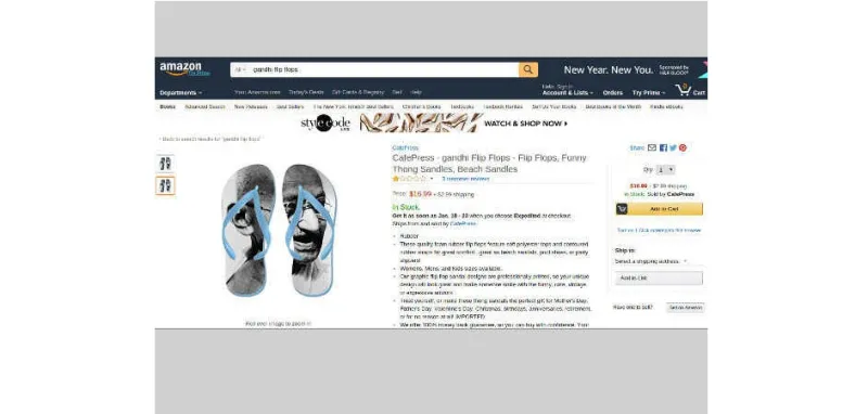 شبشب غاندي يثير موجة غضب في الهند