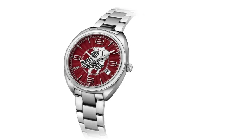 ساعات Fendi تكشف النقاب عن ساعة  Momento Fendi Lovers الجديدة
