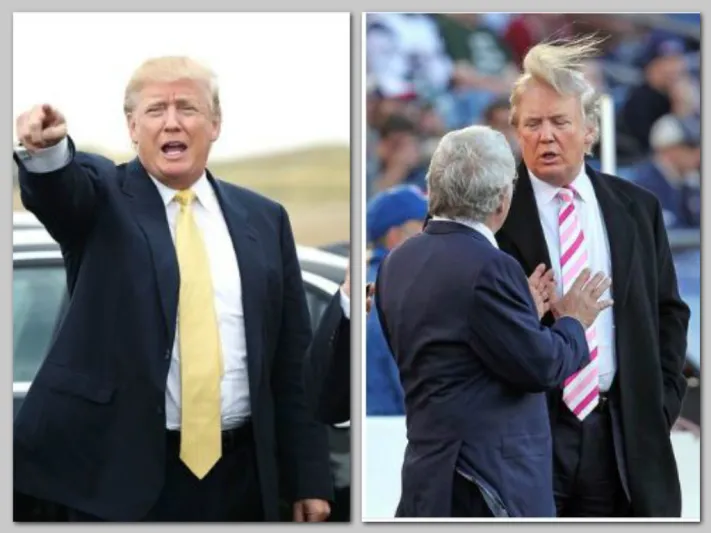 خطآن يرتكبهما ترامب عند ارتداء ربطة العنق.. هل لاحظتهما؟