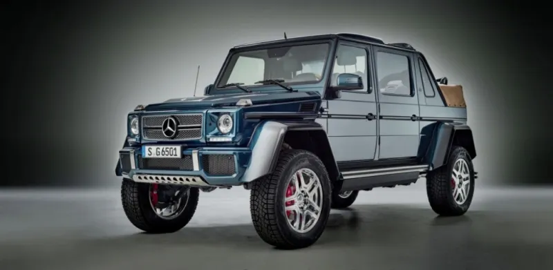 مرسيدس تطلق مايباخ G650 landaulet.. سيارة الأغنياء والقادة (صور)