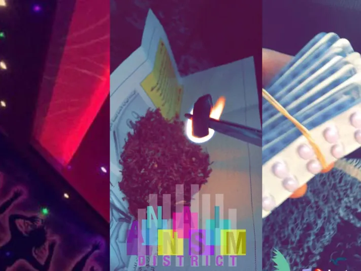 شاهد| 17 شاباً وفتاة في سهرة «ماجنة» بالرياض