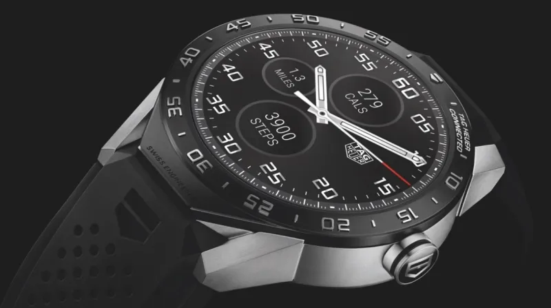 ساعة أندرويد هجينة قادمة من TAG Heuer السويسرية 