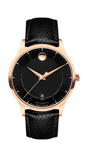 ساعة Movado بلمعان الذهب الوردي.. عندما تجتمع العراقة بالعصرية