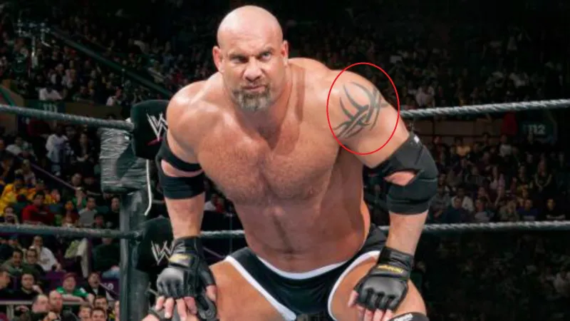 تعرف على السر الغريب وراء اختيار غولدبيرغ لهذا الوشم ؟ (صورة)