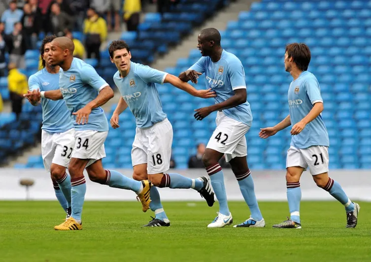 مانشستر سيتي انتصار بشق الأنفس على موناكو الفرنسي
