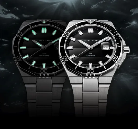 ساعات مارينر 200 الفريدة.. إضافة كونكورد الثمينة لعالم الوقت