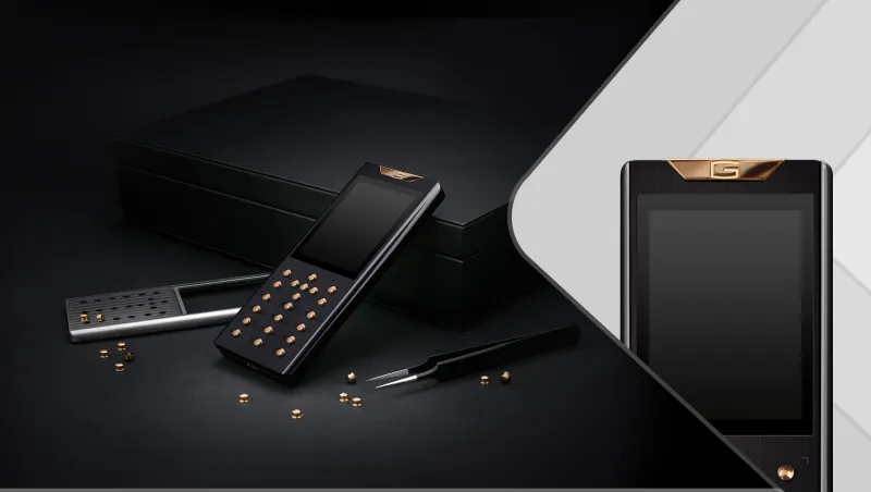 هاتف Gresso Meridian الفاخر.. مفاتيحه ذهبية وصُنع منه 999 نسخة فقط