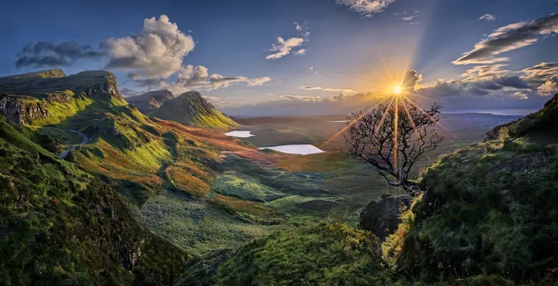 بحيرات جزيرة سكاي الساحرة.. 