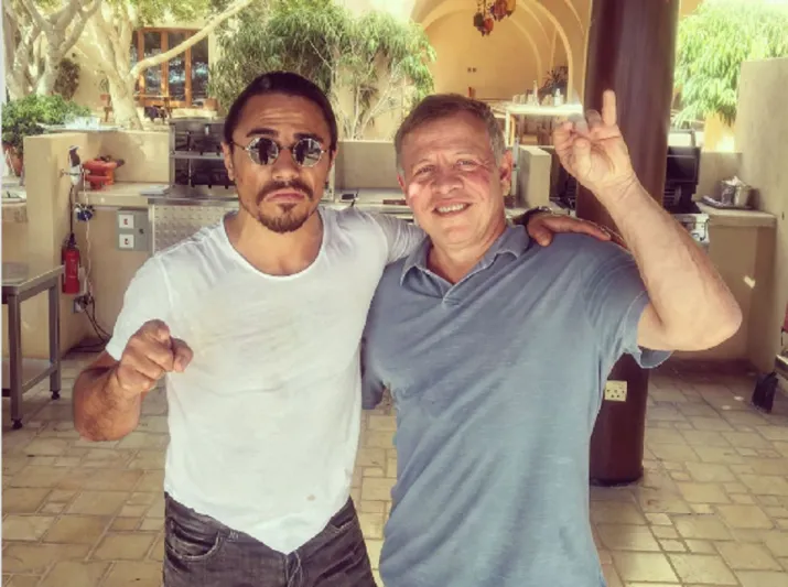 بعد ريونالدو ديكابريو..الطاهي التركي يثير اهتمام ملك الأردن