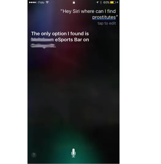 طلب غريب من سيري وجواب أغرب