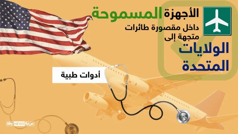 «السبب الحقيقي» لحظر الإلكترونيات على الطائرات المتجهة لأمريكا