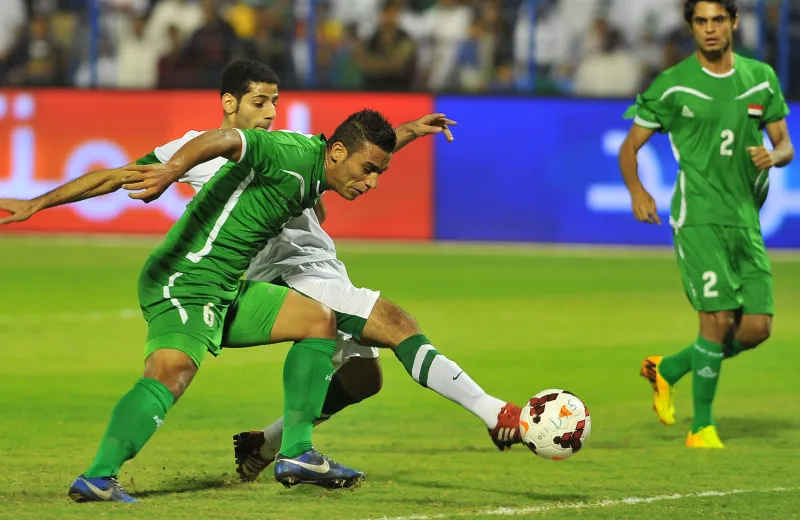 قائد المنتخب السعودي يوجه كلمات حماسية قبل مباراة العراق 