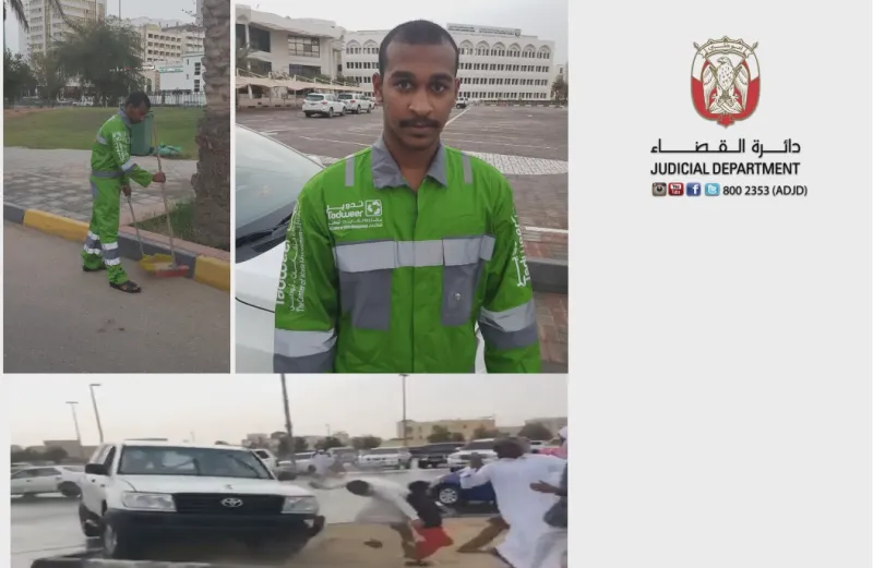 بالفيديو| قضاء أبوظبي يلزم مواطنا بتنظيف الطرق 3 أشهر للقيادة بطيش وتهور
