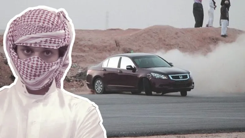 فيديو| فتاة توثق لحظة هجوم مفحط عليها بسيارته