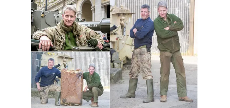 شاهد تاجر يعثر على 5 سبائك ذهب كويتية في دبابة عراقية خُردة قيمتها 2 مليون و400 ألف دولار