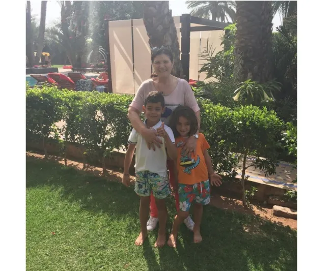 مدينة مراكش تستقبل أم كريستيانو رونالدو وابنه  صور