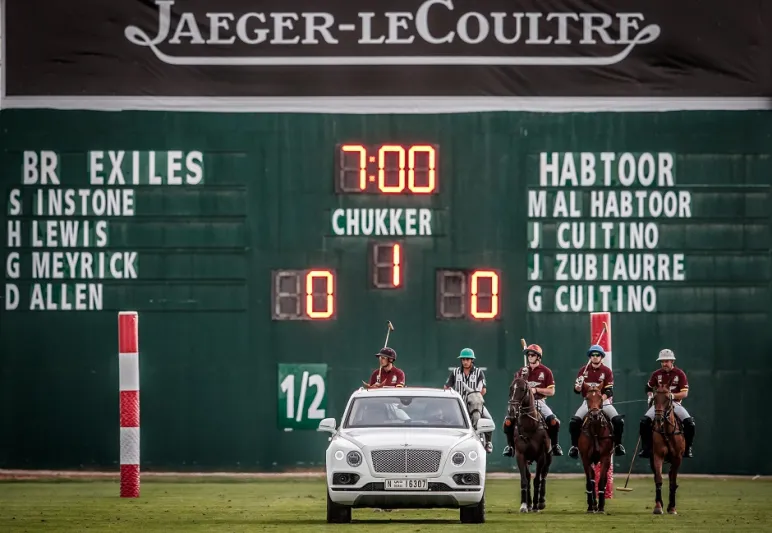جيجر لوكولتر ونادي الحبتور يشكلان الفريق المثالي  للبولو