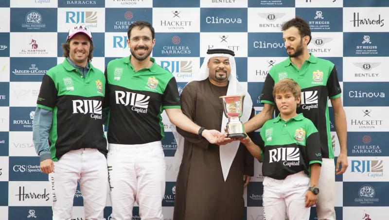 جيجر لوكولتر ونادي الحبتور يشكلان الفريق المثالي  للبولو