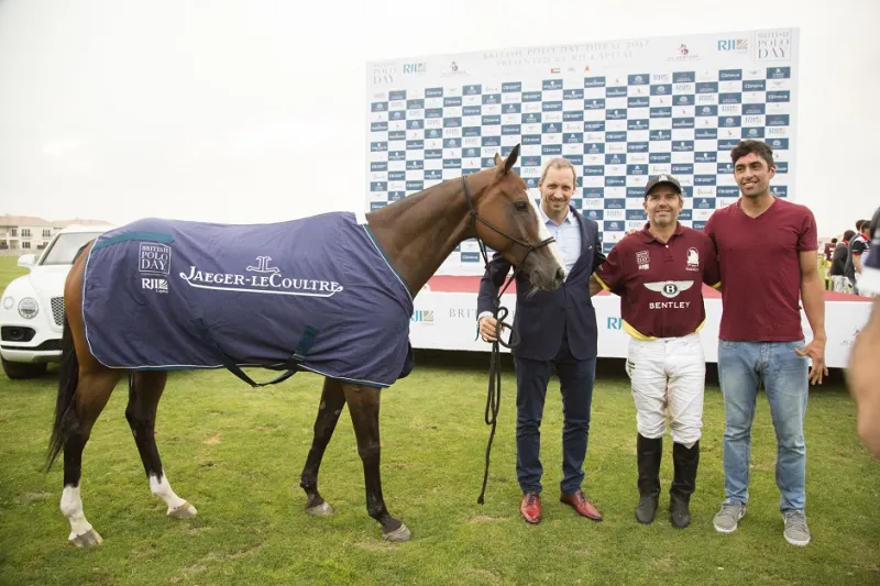 جيجر لوكولتر ونادي الحبتور يشكلان الفريق المثالي  للبولو