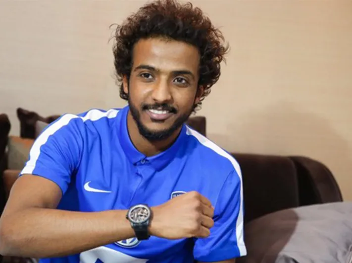 صور| ياسر الشهراني ممثلاً لشركة ساعات عالمية