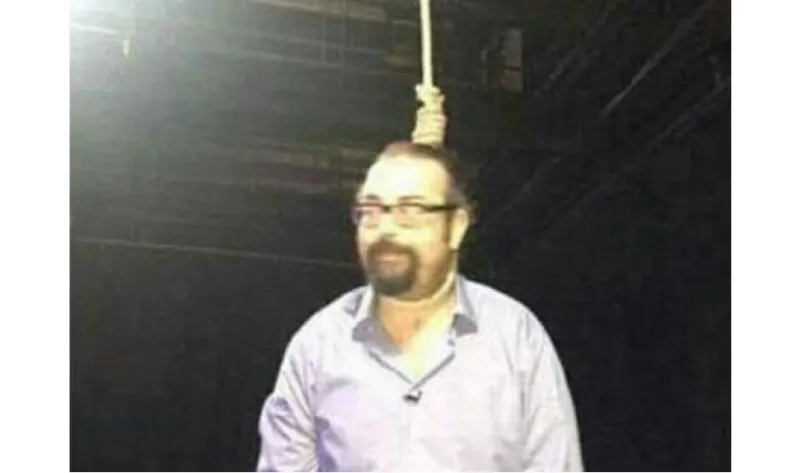 مذيع لبناني يشنق نفسه على الهواء