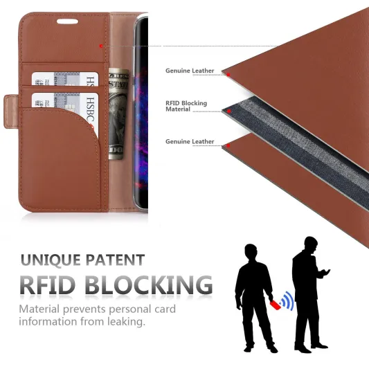 أجمل الكفرات الجلدية لهاتف جلاكسي S8 