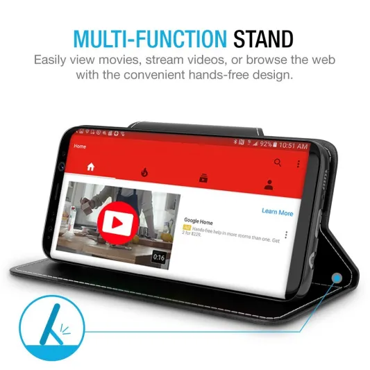 أجمل الكفرات الجلدية لهاتف جلاكسي S8 