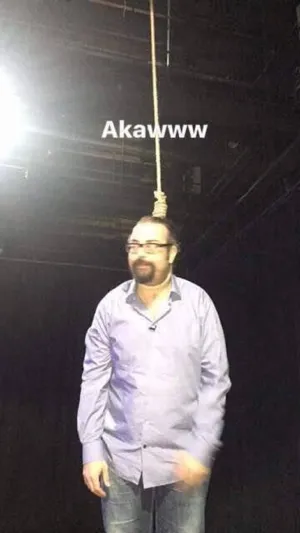 مذيع لبناني يشنق نفسه على الهواء مباشرة .. والسبب !! (صور) 