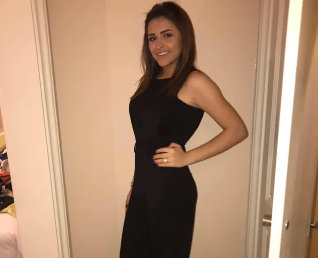 صور| شاهد لأول مرة خطيبة لاعب الاتحاد السابق محمود كهربا