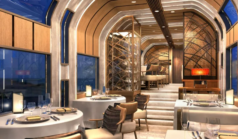 المقصورات الفخمة والخدمة المميزة لقطار شيكي شيما أصبحت في متناول الجميع