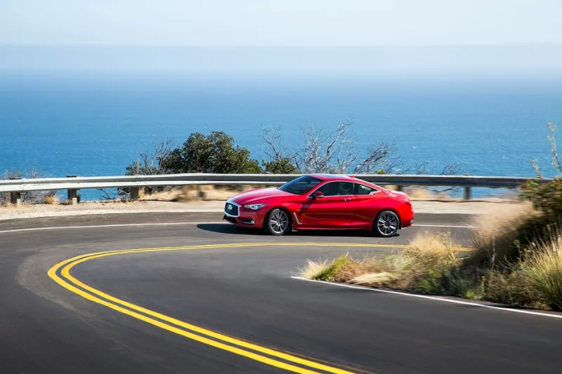 إنفينيتي Q60 كوبيه الجديدة كليًا.. أناقة الساحرة مفعمة بالقوة