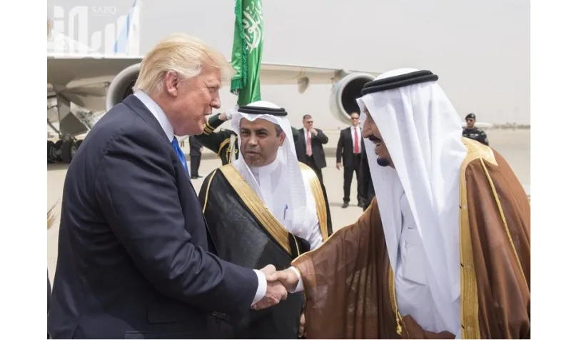 الملك سلمان يرحب بترامب عبر تويتر.. والأخير: «شئ عظيم»