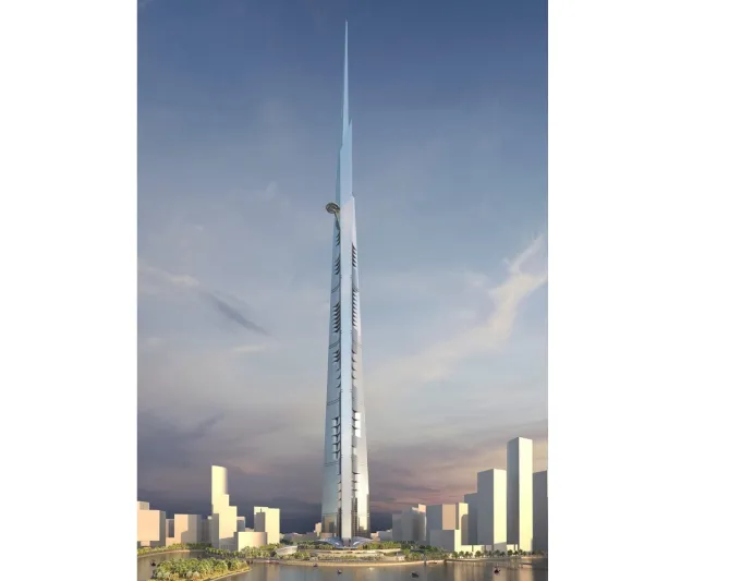  برج جدة العملاق تخيّل سنفطر أسفله ومَن بالقمة صائمون